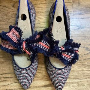 Rothy’s Coral Dot Mary Jane points 10 Women’s